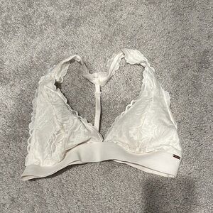 Victoria's Secret Cream Lace Bralette